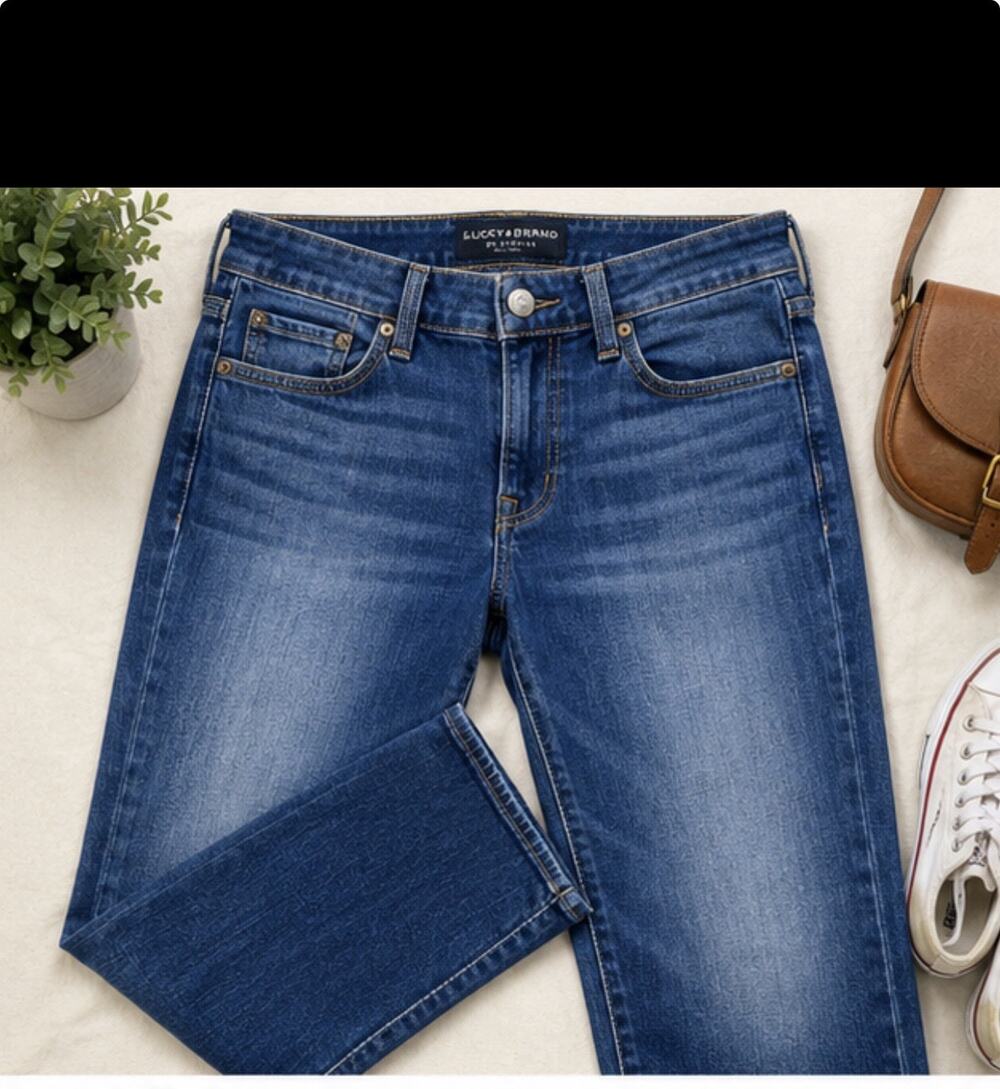 Lucky Brand Women’s Jeans Size 4/27 Mid Rise Straight Medium Wash